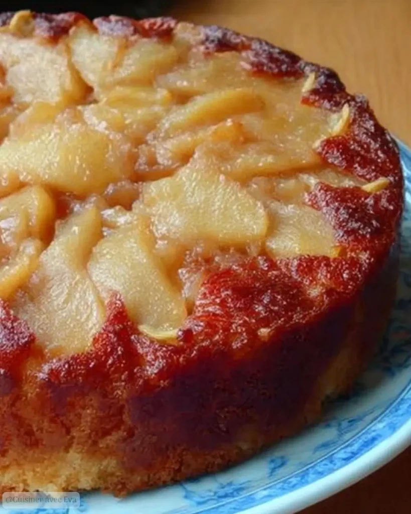 Comment faire un gâteau aux pommes caramélisées