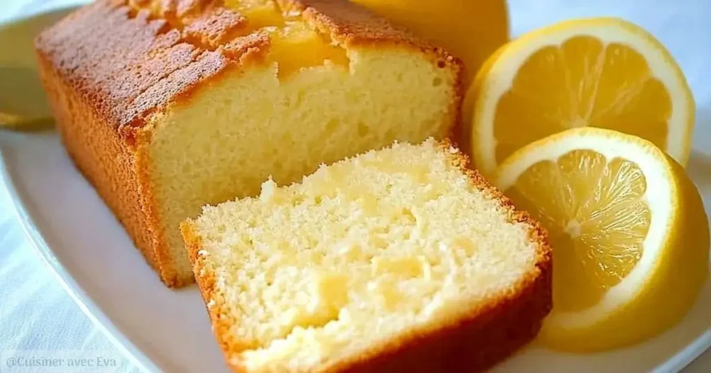 Cake au yaourt citron