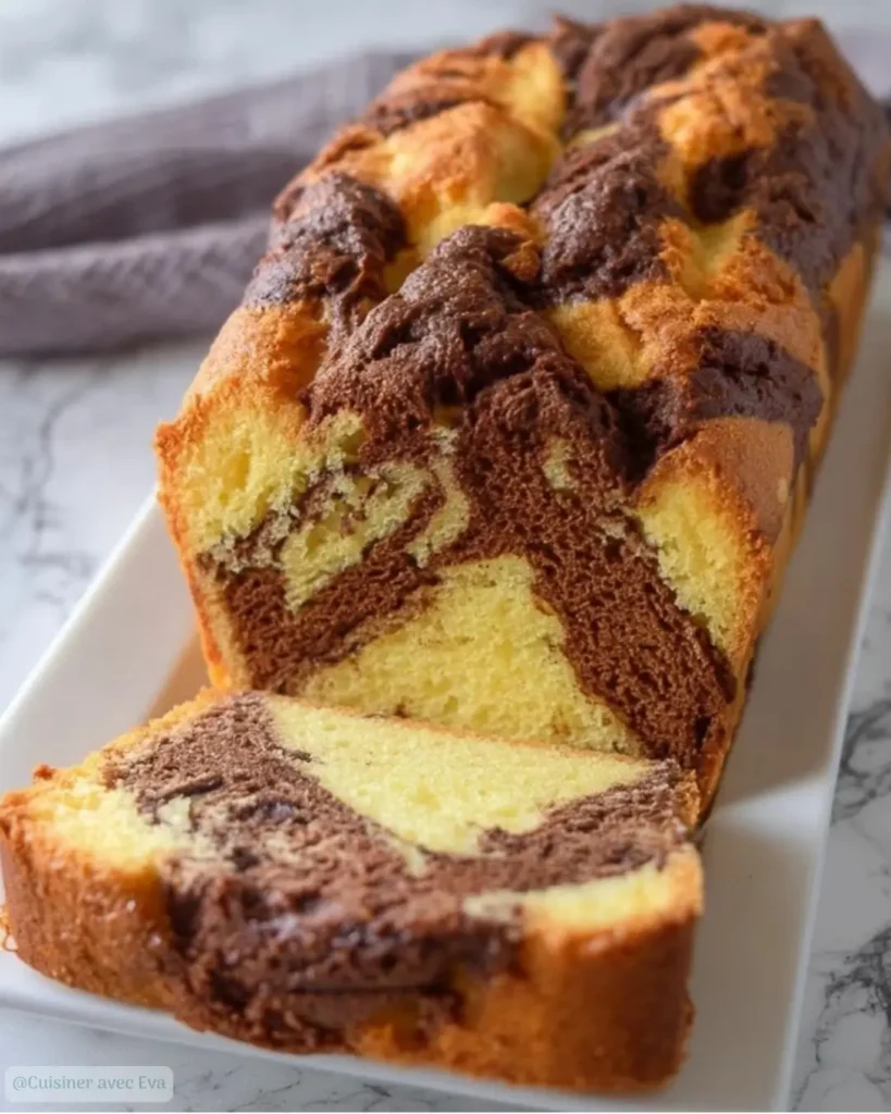 Comment faire un cake marbré maison