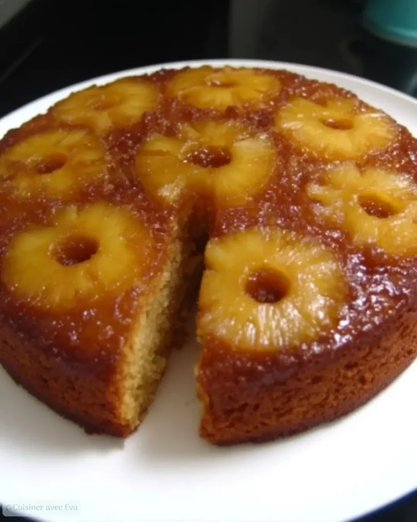 Comment faire un gâteau au yaourt à l’ananas caramélisé