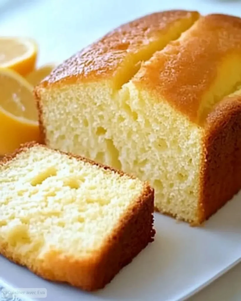 Comment préparer ce cake moelleux au citron et yaourt