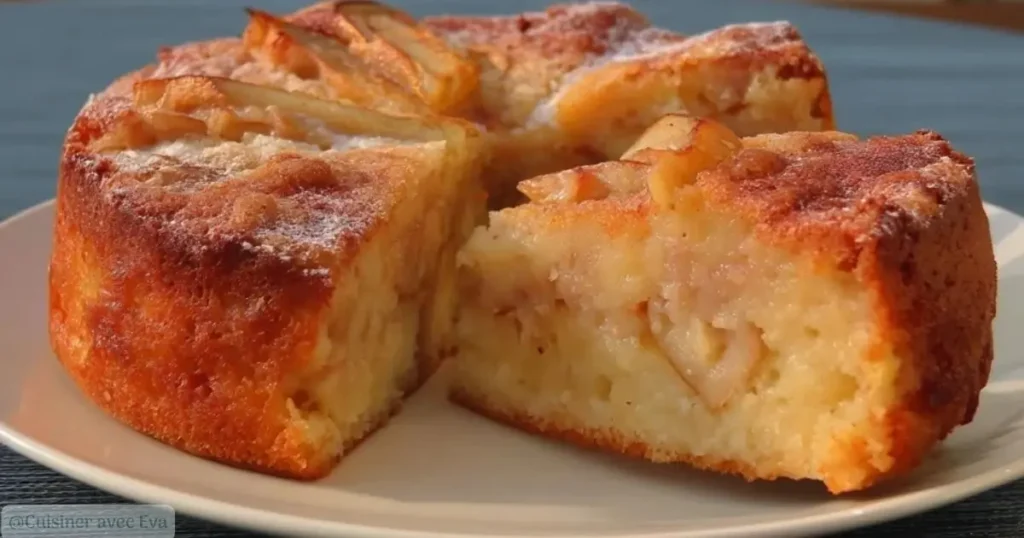 Gâteau aux pommes et aux poires