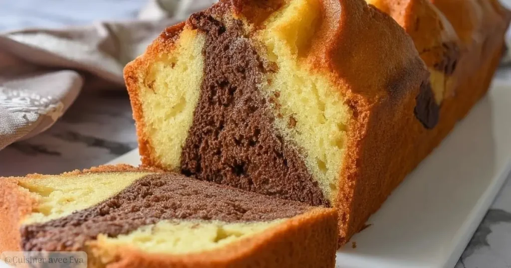 Recette du cake marbré