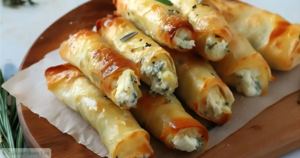 Cigares de Courgettes Croustillants