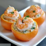 Clémentines Farcies aux Crevettes