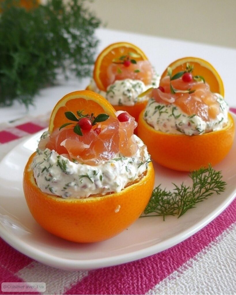 Comment préparer les Clémentines Farcies au Saumon Fumé