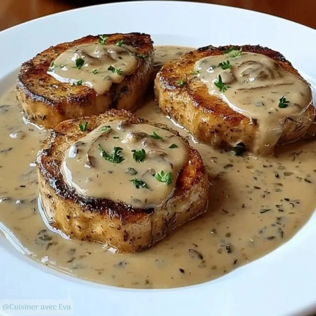Escalopes de Veau Sauce Savoyarde