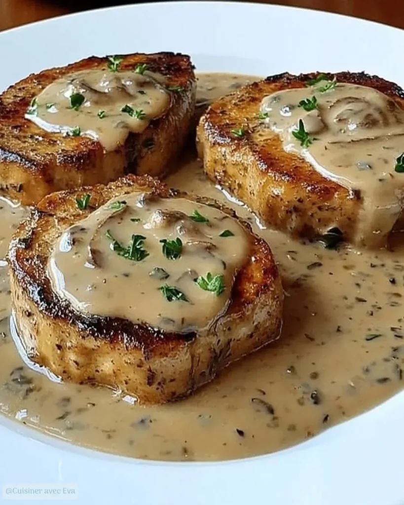 Escalopes de Veau Sauce Savoyarde recette