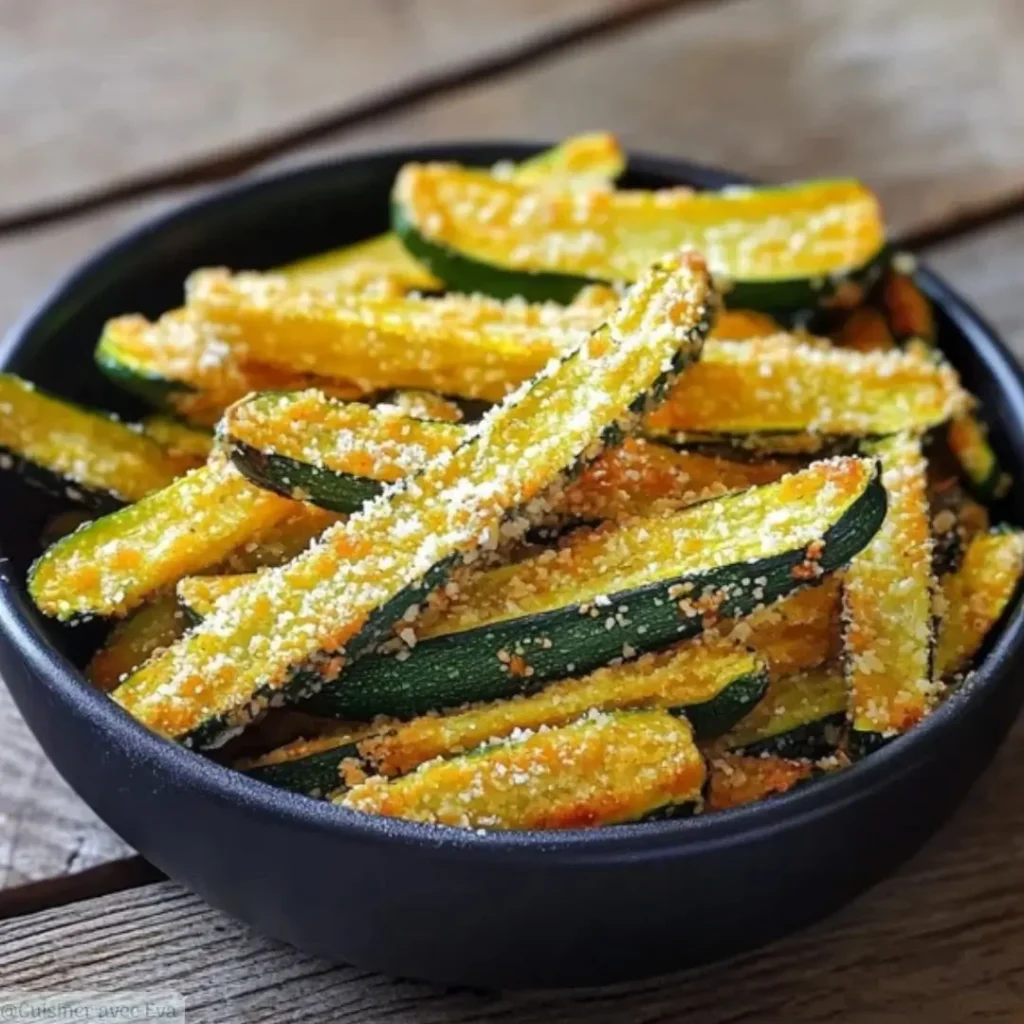 Frites de Courgettes au Parmesan