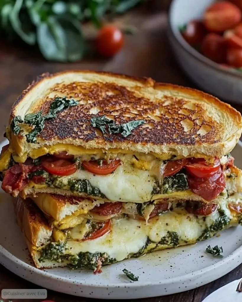 Ingrédients pour le Croque Monsieur à l’Italienne