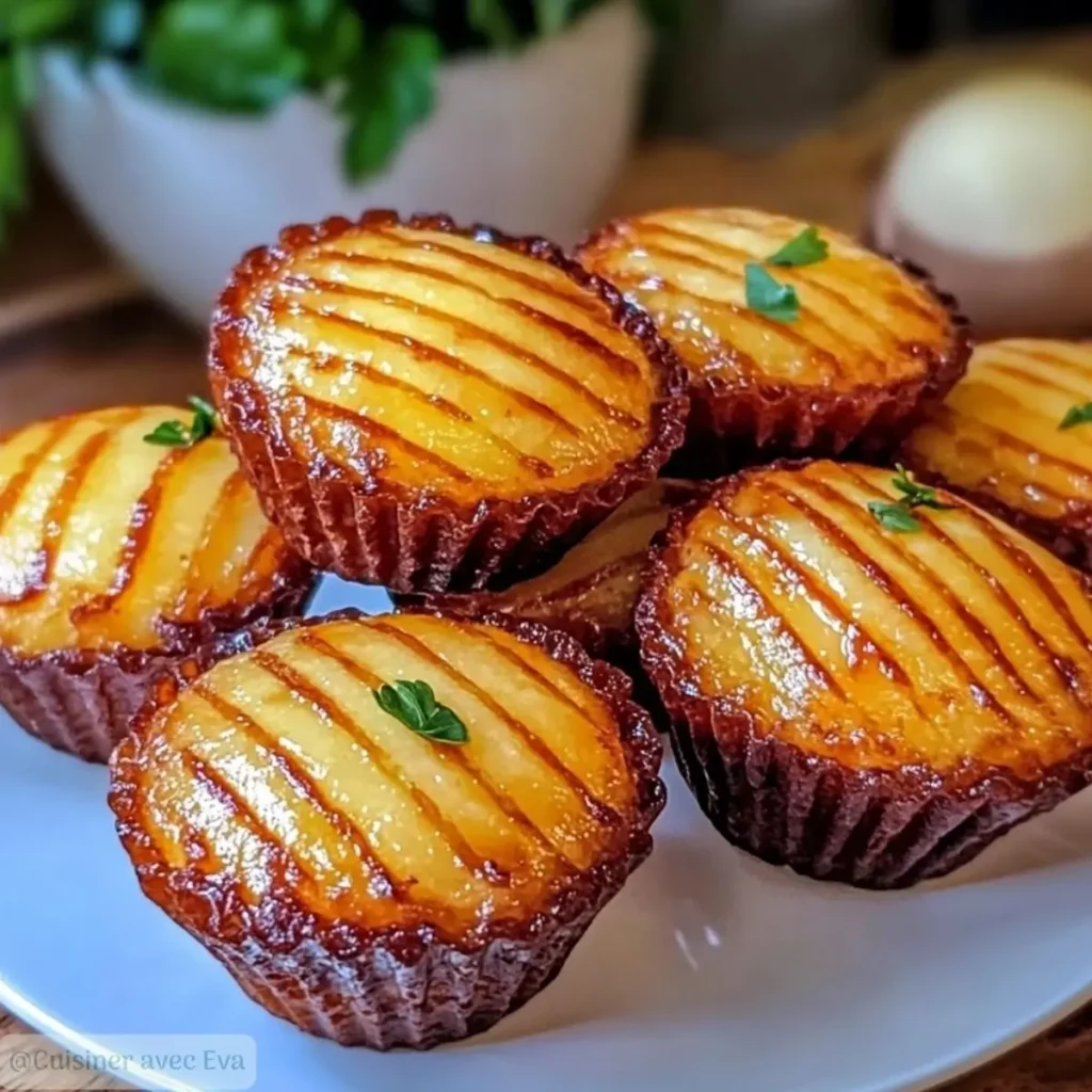 Madeleines Fondantes au Reblochon et Bacon