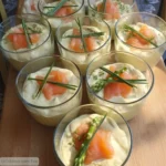 Mousse d'Asperges Vertes au Saumon Fumé
