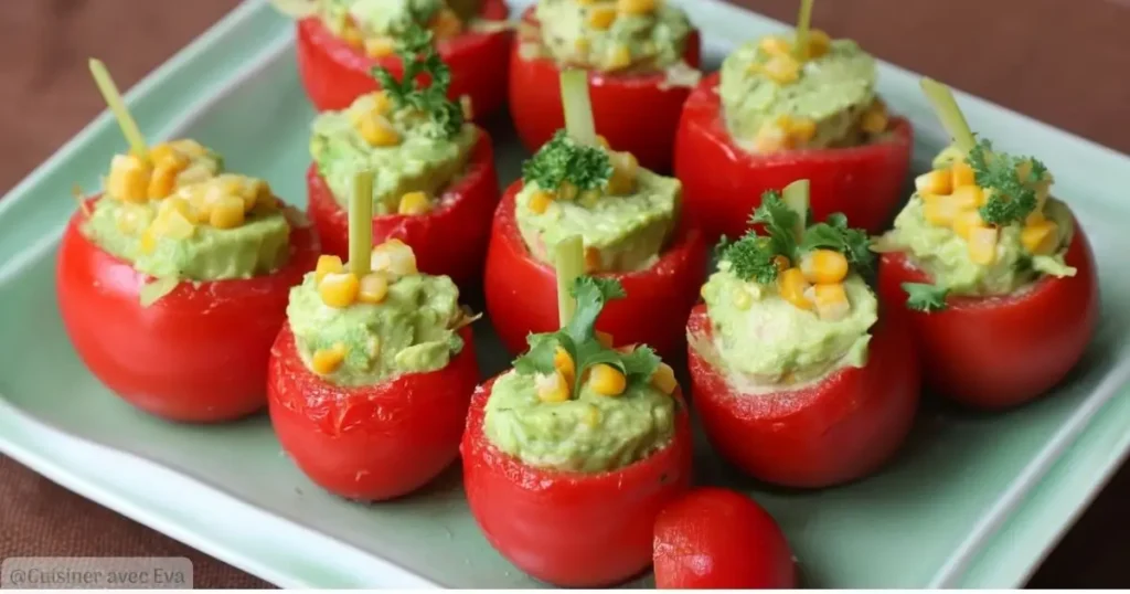Tomates Farcies à l'Avocat